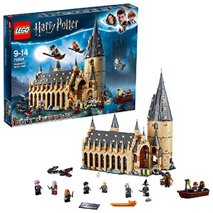LEGO Harry Potter - Gran Comedor de Hogwarts, Juguete de Construcción, Incluye Minifiguras de Harry Potter (75954)