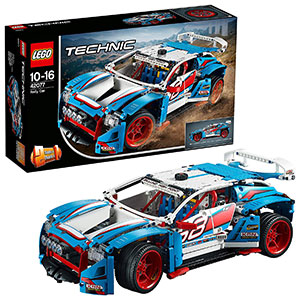 LEGO Technic - Coche de Rally, Vehículo de Carreras de Juguete (42077)