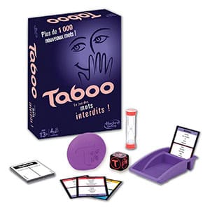 Hasbro Tabú - Juego de tablero francés